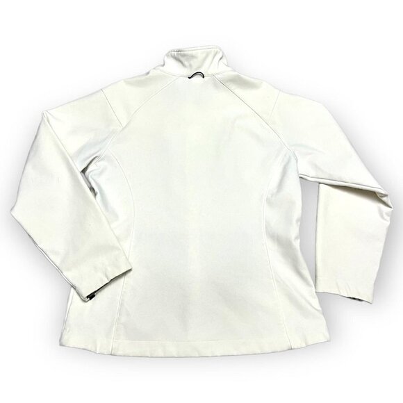 The North Face Soft Shell Cream Outdoor Designer Jacket - Womens Large - Picture 2 of 4